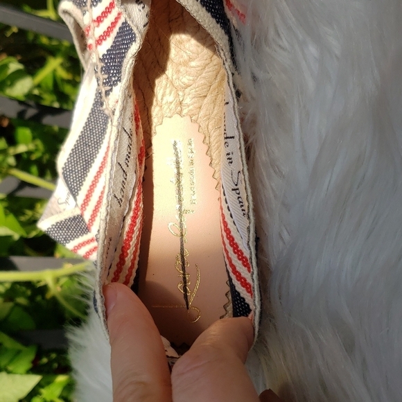 LARA ESPADRILLE Red White Blue 37 - Picture 2 of 8